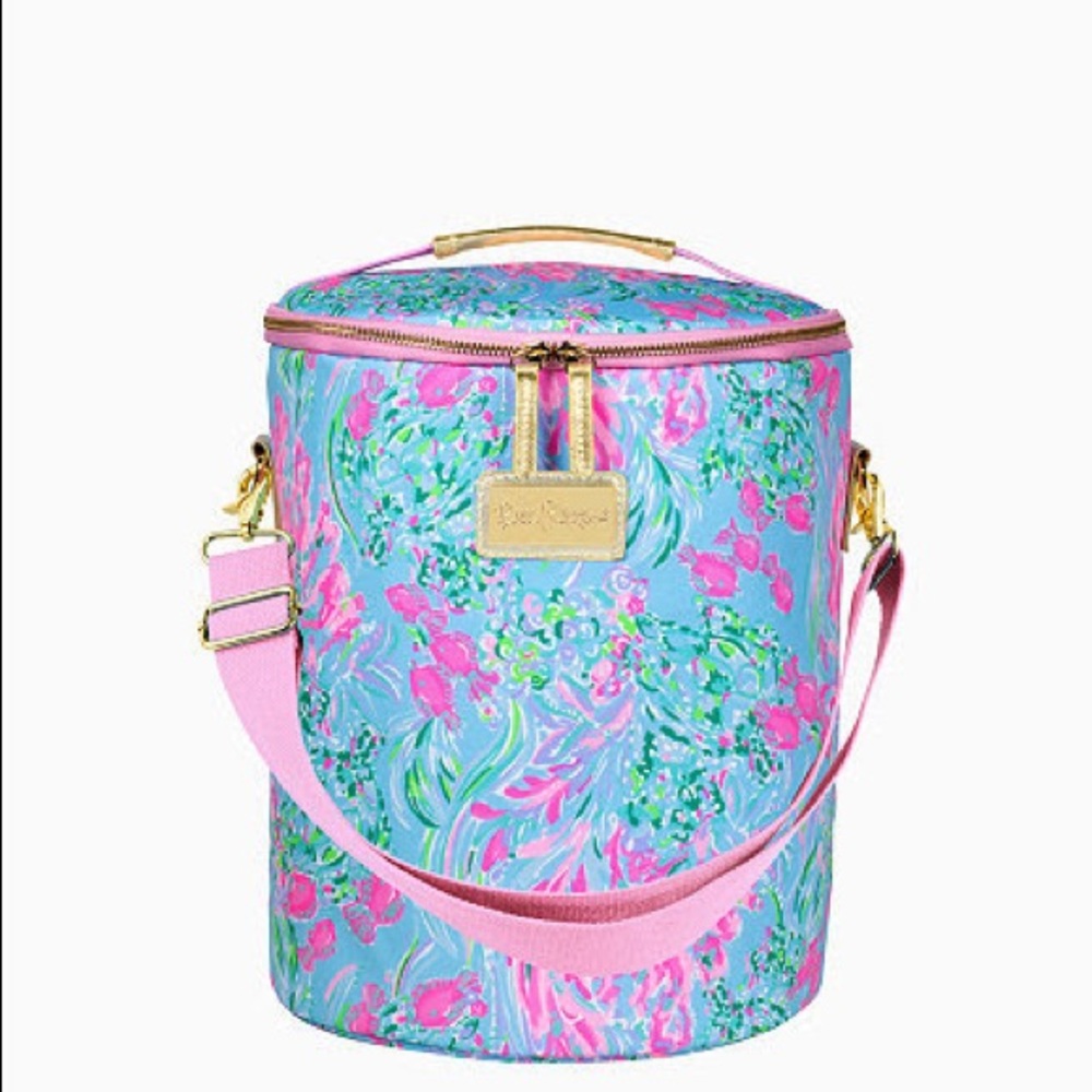 Lilly Pulitzer 	Amalfi Blue Best Fishes Beach Cooler